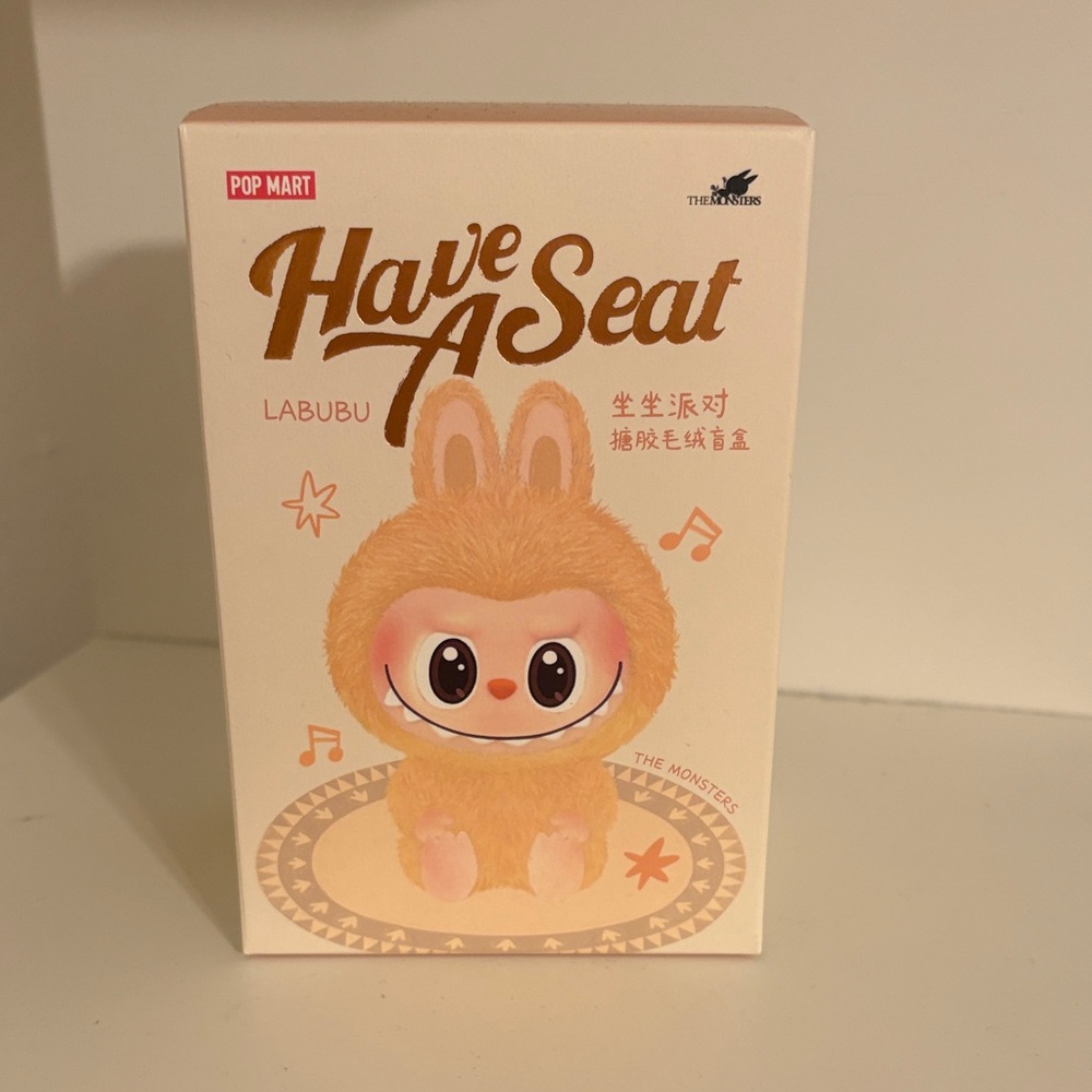 Pop Mart Labubu Have A Seat Action Figure